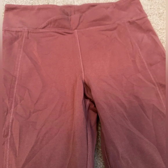 Free People Turnout Movement Leggings Ballet Core Tie Leg Mauve Small - Picture 5 of 8